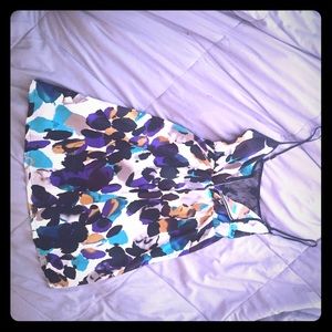 Patterned mini dress