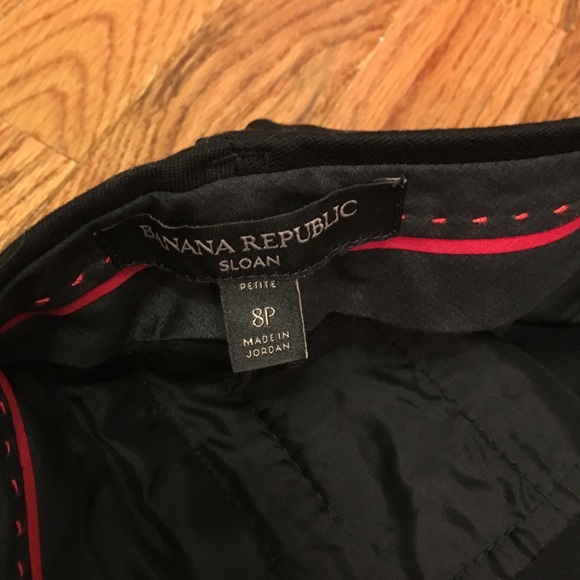 Black classic Banana Republic ankle pant - Picture 2 of 2