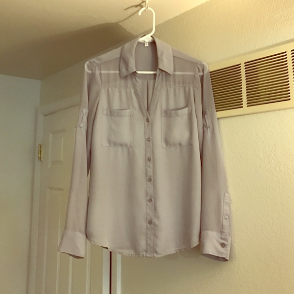 Light gray blouse