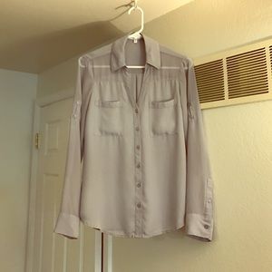 Light gray blouse