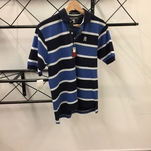 Vintage Tommy Hilfiger Striped Polo Shirt