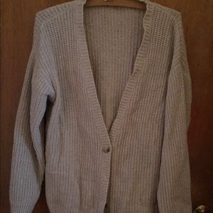 Grey womans sweater