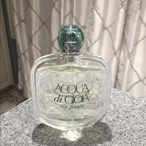 Authentic Acqua di Gioia eau fraiche 3.4oz