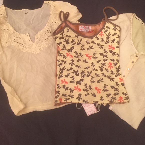 Free people three for the price of one !!