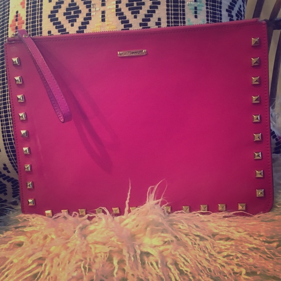 💋Rebecca Minkoff Oversized Studded Clutch💋