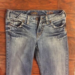 Silver Bootcut Jeans