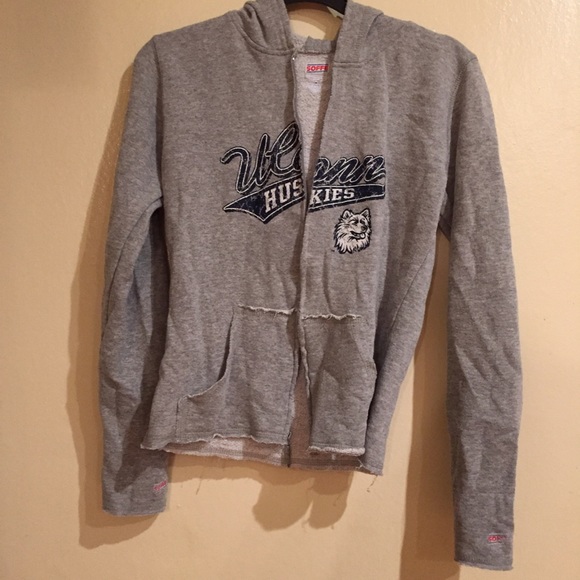 Uconn Huskies zip up hoodie