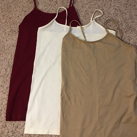 Three One Size Camis