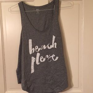 Old Navy "Beach Please" Relaxed Fit Tank