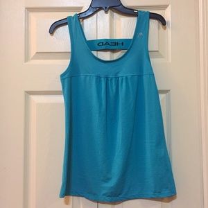 Blue "Head" sports tank