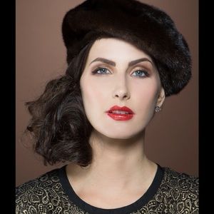 ⚡️Xtra 25% OFF NOW⚡️MINK BERET by Lenore Marshall!