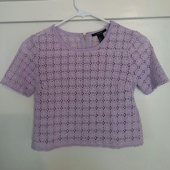 Forever 21 crop top.