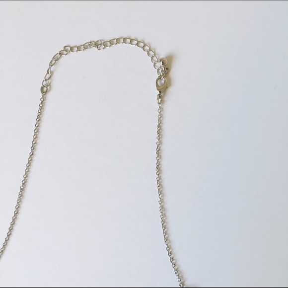 Minimal Thin Link Silver Necklace - Picture 3 of 3