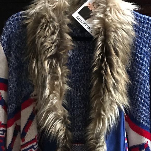 NWTs MinkPink cardigan sweater - Picture 2 of 3