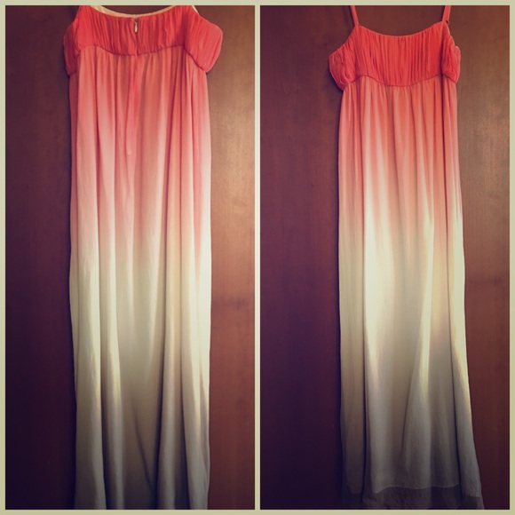 Alice + Olivia Ombré Maxi Dress
