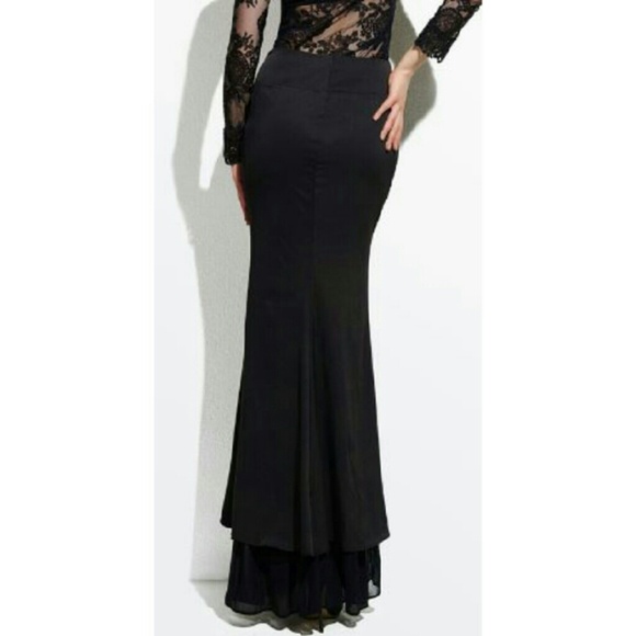 Corset Lace Front Mermaid Skirt - Picture 3 of 4