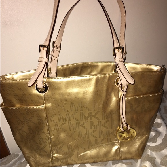 Michael Kors gold bag!