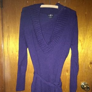 Purple sweater