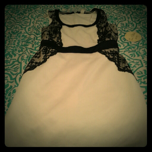 Cute black and white dress