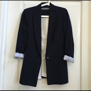 Zara boyfriend blazer (navy)