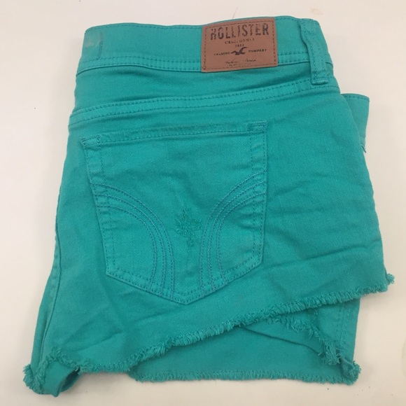 Hollister Green Shorts