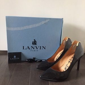 escarpin lanvin