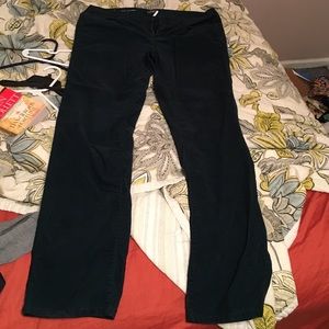 Dark green corduroy from Loft size 14 straight leg