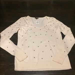 Brand new Ann Taylor Jeweled Cream Sweater