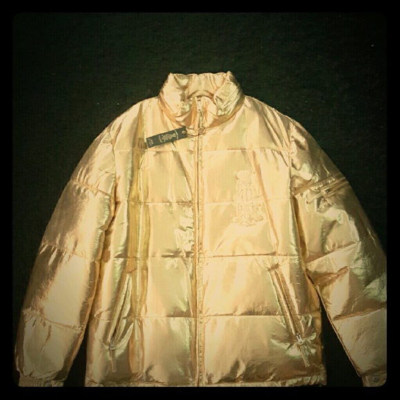 Leather Puffer Jacket