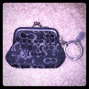Coach Change Purse Keychain