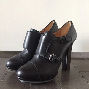 Lanvin Black Monk Strap Bootie size 7.5 / 37.5