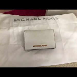 Michael Kors white wallet limited edition