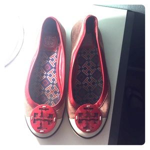 Red Tory Burch Sneakers