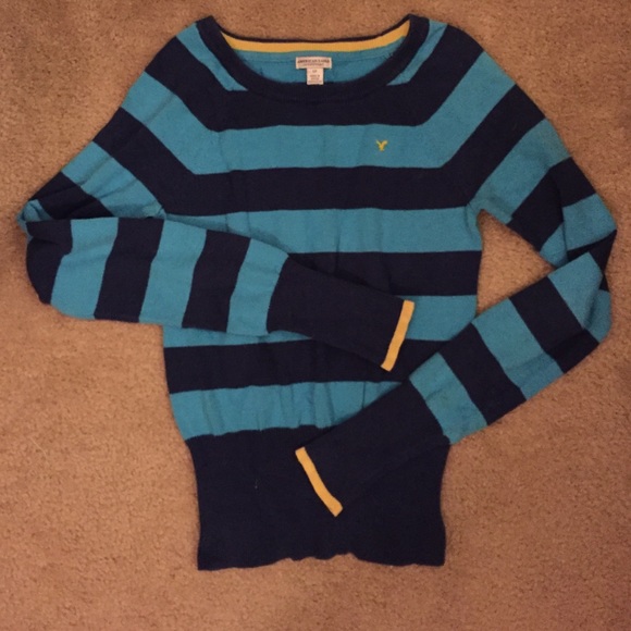American Eagle Striped Sweater