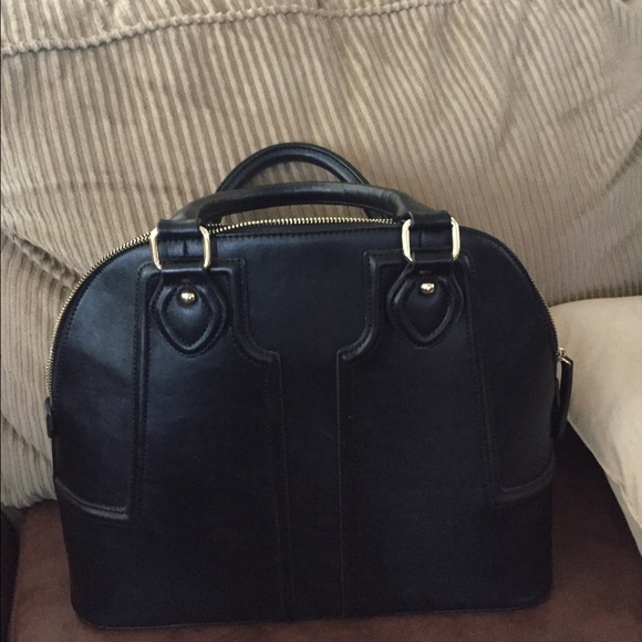 Black sole society purse.