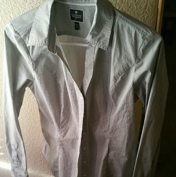 Women's peofessional button down blouse - Picture 1 of 3