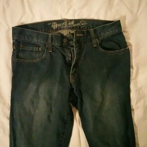Boot cut men's jeans