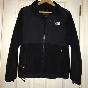 Women's fleece north face coat