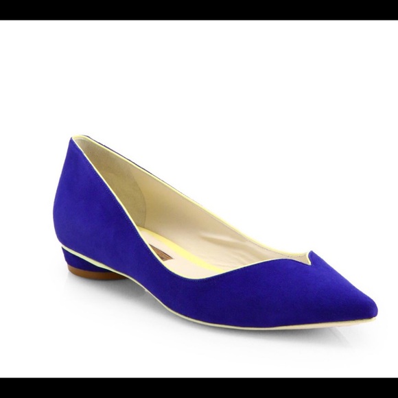 Sophia Webster -- Loca Suede Skimmers
Size 7