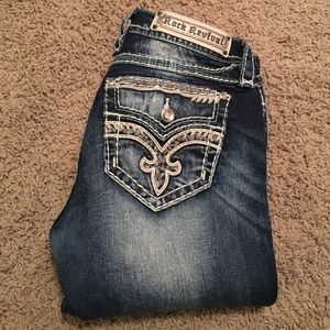 Rock revival ankle skinny