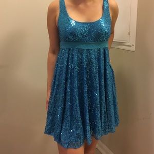 Betsey Johnson Sequin Evening Dress
