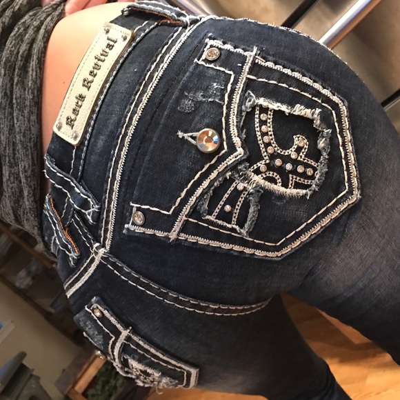 Rock Revival Skinny Jeans LN 26 X 31