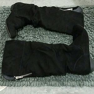 Report bostyn slouch suede boot