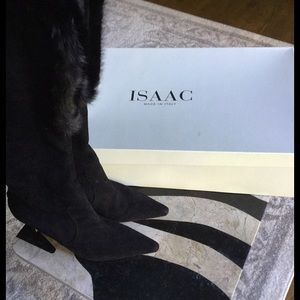 ⚡️FLASH SALE!⚡️ISAAC Suede & Mink Boots