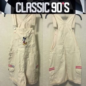 90's Mickey Mouse Shorteralls! Limited Edition!