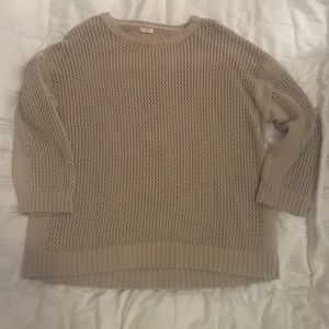 J.Crew cable knit sweater