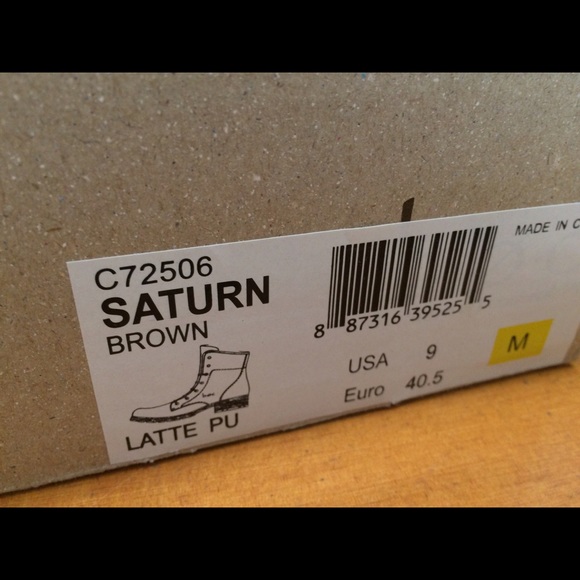 B.O.C. Saturn Women US Brown Latte Combat Boot - Picture 4 of 4