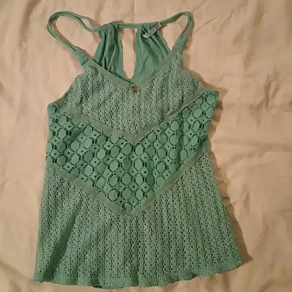 Sea Green Maurices Tank top