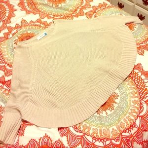 SALE Cream Sweater from Anthropologie