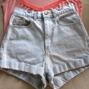 American Apparel High Waisted Shorts